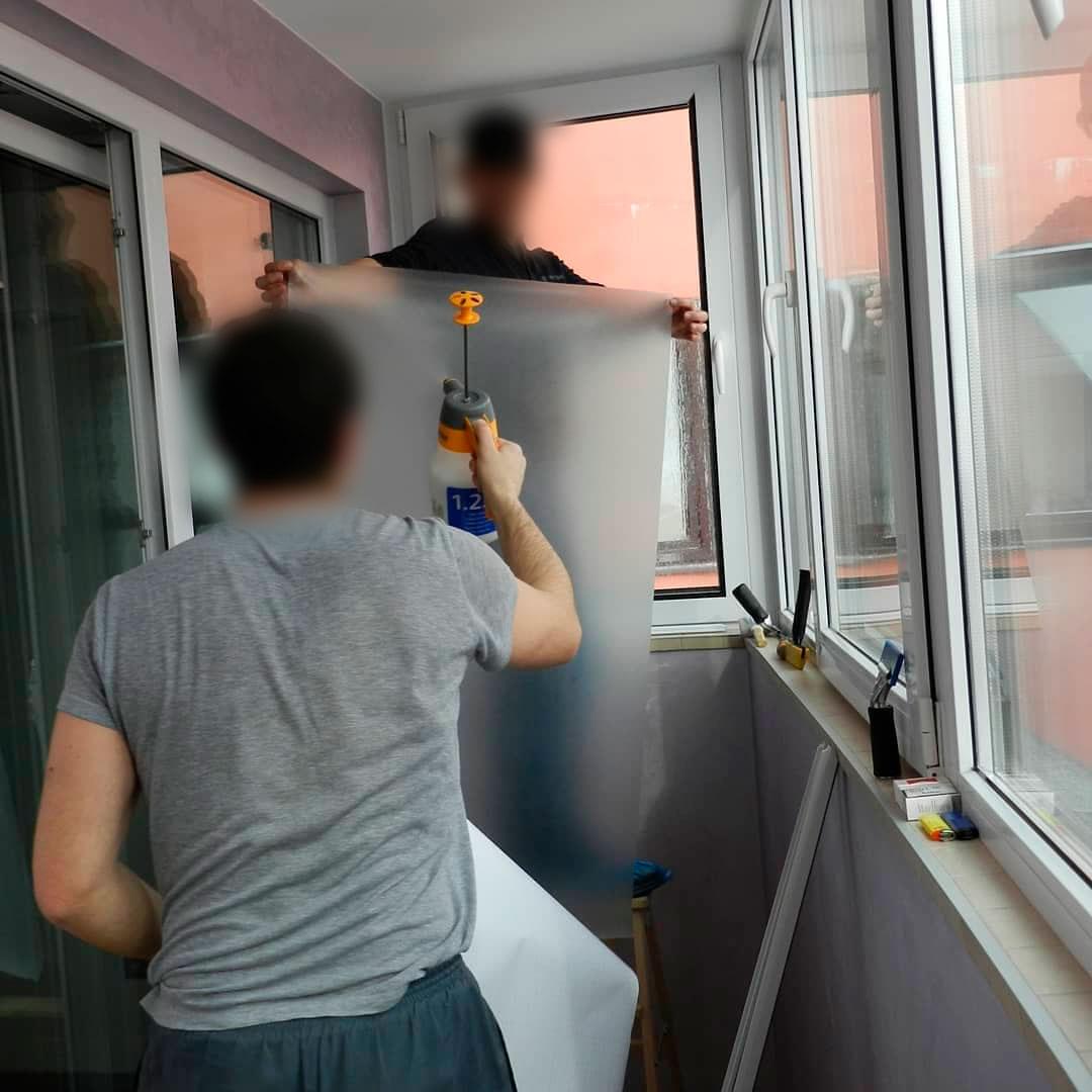 Защитная пленка на окна